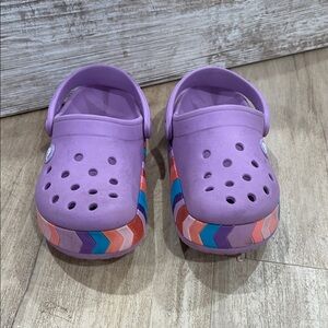CROCS Kids Purple colorful